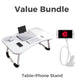 ⏳ 50% Off🔥Foldable Laptop Bed Table with Cup Holder