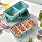 Silicone Divided Meal Prep Container with Lid