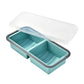 Silicone Divided Meal Prep Container with Lid