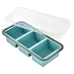 Silicone Divided Meal Prep Container with Lid