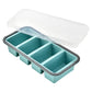 Silicone Divided Meal Prep Container with Lid