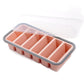Silicone Divided Meal Prep Container with Lid