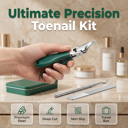 📢📢50% OFF !!⏰3-Piece Professional Toenail Clipper Set