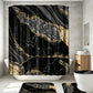📢📢40% OFF !! ⏰Elegant Marble Pattern Bathroom Shower Curtain