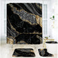 📢📢40% OFF !! ⏰Elegant Marble Pattern Bathroom Shower Curtain