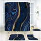 📢📢40% OFF !! ⏰Elegant Marble Pattern Bathroom Shower Curtain