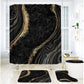 📢📢40% OFF !! ⏰Elegant Marble Pattern Bathroom Shower Curtain