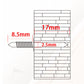 📢📢40% OFF !! ⏰Hardware Carbon Steel Nails for Seamless Installation