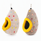 📢📢50% OFF !! ⏰Hanging Warm Cotton Bird Nest Hammock Egg Shaped Cage Bed