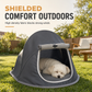 Portable Lightweight Pet Tent House for Cats and Small Dogs Indoor and Outdoor Travel Camping Sun Protection Bed