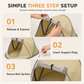 Portable Lightweight Pet Tent House for Cats and Small Dogs Indoor and Outdoor Travel Camping Sun Protection Bed