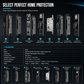 Smart Fingerprint Door Lock with Palmprint and Face Recognition Built-In and Remote Management Keyless Entry Password Lock for Home Security
