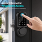 📢📢50% OFF !! ⏰Smart Fingerprint Deadbolt Door Lock with Bluetooth Keyless Entry