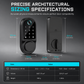 📢📢50% OFF !! ⏰Smart Fingerprint Deadbolt Door Lock with Bluetooth Keyless Entry
