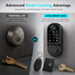 📢📢50% OFF !! ⏰Smart Fingerprint Deadbolt Door Lock with Bluetooth Keyless Entry