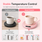 📢📢 50% OFF☕ Electric Mug Warmer – 3 Temperature Settings & Touch Control to Keep Coffee and Tea Warm