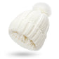 Elastic Ribbed Knit Hat for Hair Protection