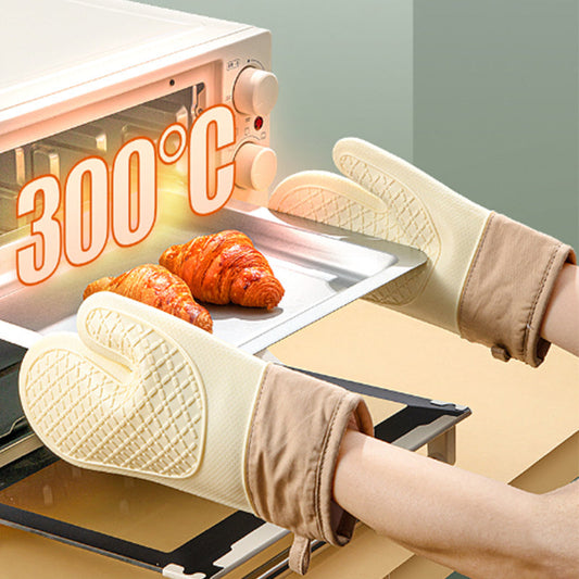 [Practical Gifts] Heat-Resistant Baking Silicone Gloves