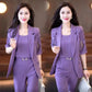 🔥50% OFF🔥Nice Gift-Woman's Fashionable And Slim Blazer 3-piece Suit Set