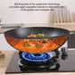 Uncoated Non-Sticking Iron Skillet Frying Pan