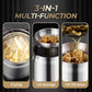Multi-Function Large Capacity Stainless Steel Oil Filter Container（ Free shipping ）